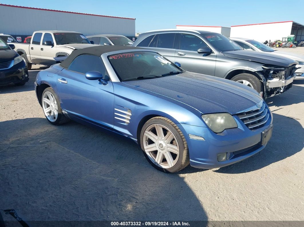 2006 CHRYSLER CROSSFIRE LIMITED Blue  Gasoline 1C3AN65L66X065127 photo #1