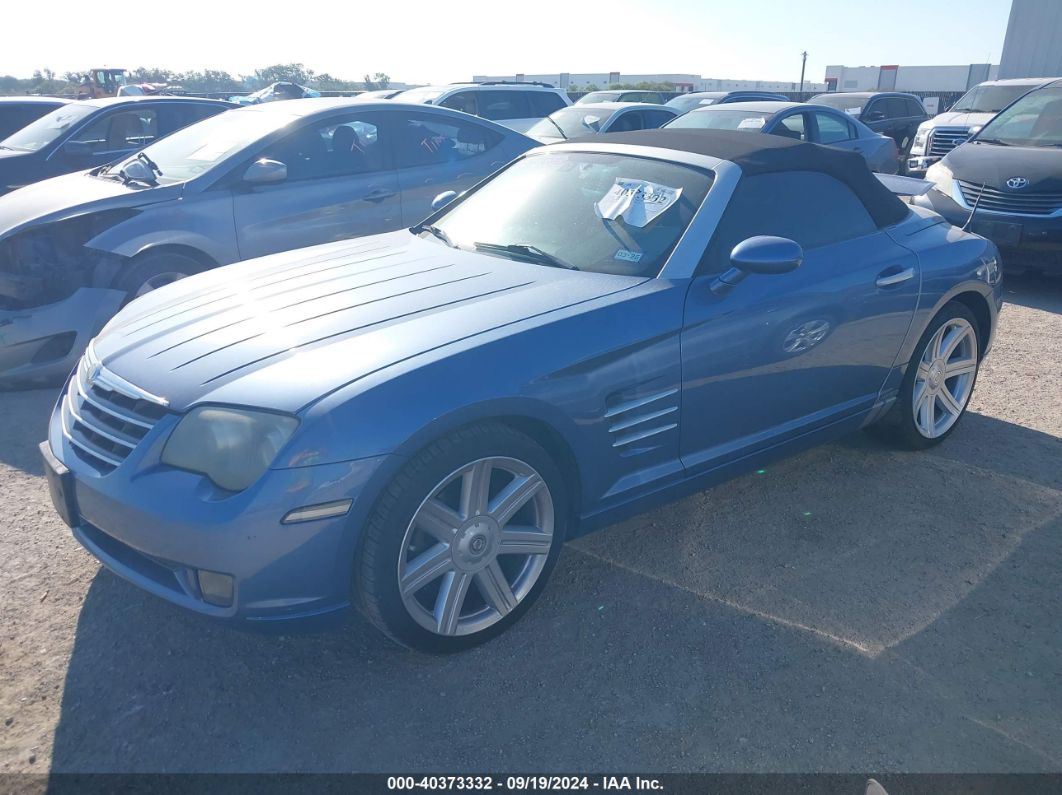 2006 CHRYSLER CROSSFIRE LIMITED Blue  Gasoline 1C3AN65L66X065127 photo #3