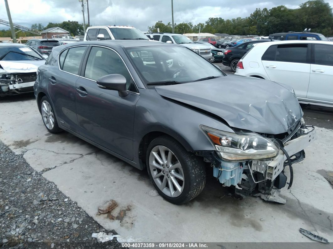 2013 LEXUS CT 200H Gray  Hybrid JTHKD5BH3D2167247 photo #1