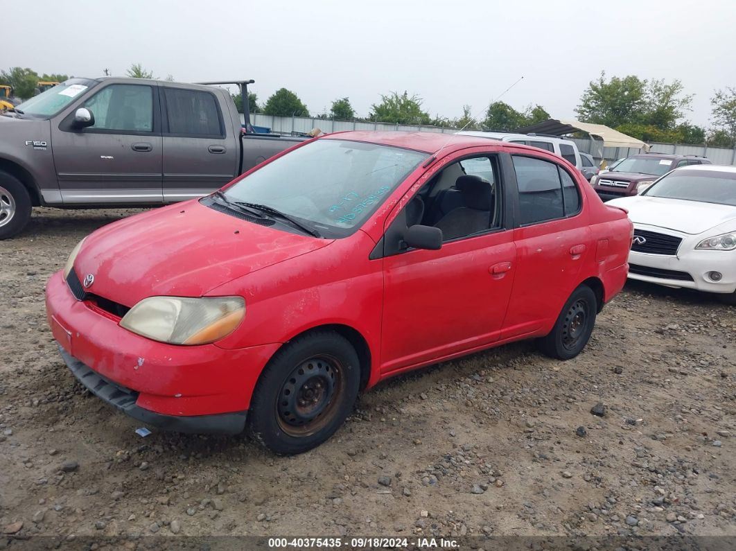 2002 TOYOTA ECHO Red  Gasoline JTDBT123820245032 photo #3