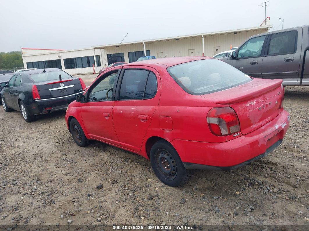 2002 TOYOTA ECHO Red  Gasoline JTDBT123820245032 photo #4