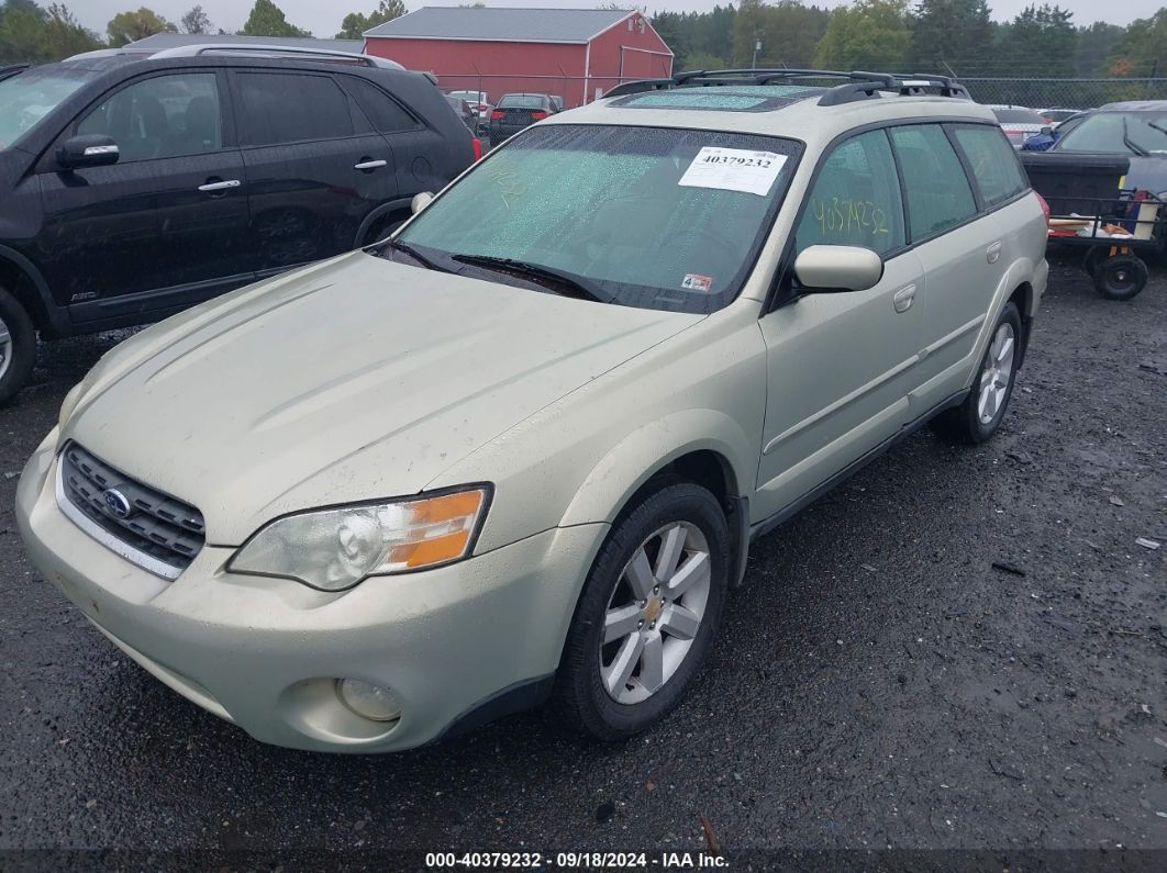 2006 SUBARU OUTBACK 2.5I LIMITED Gold  Gasoline 4S4BP62C867319382 photo #3