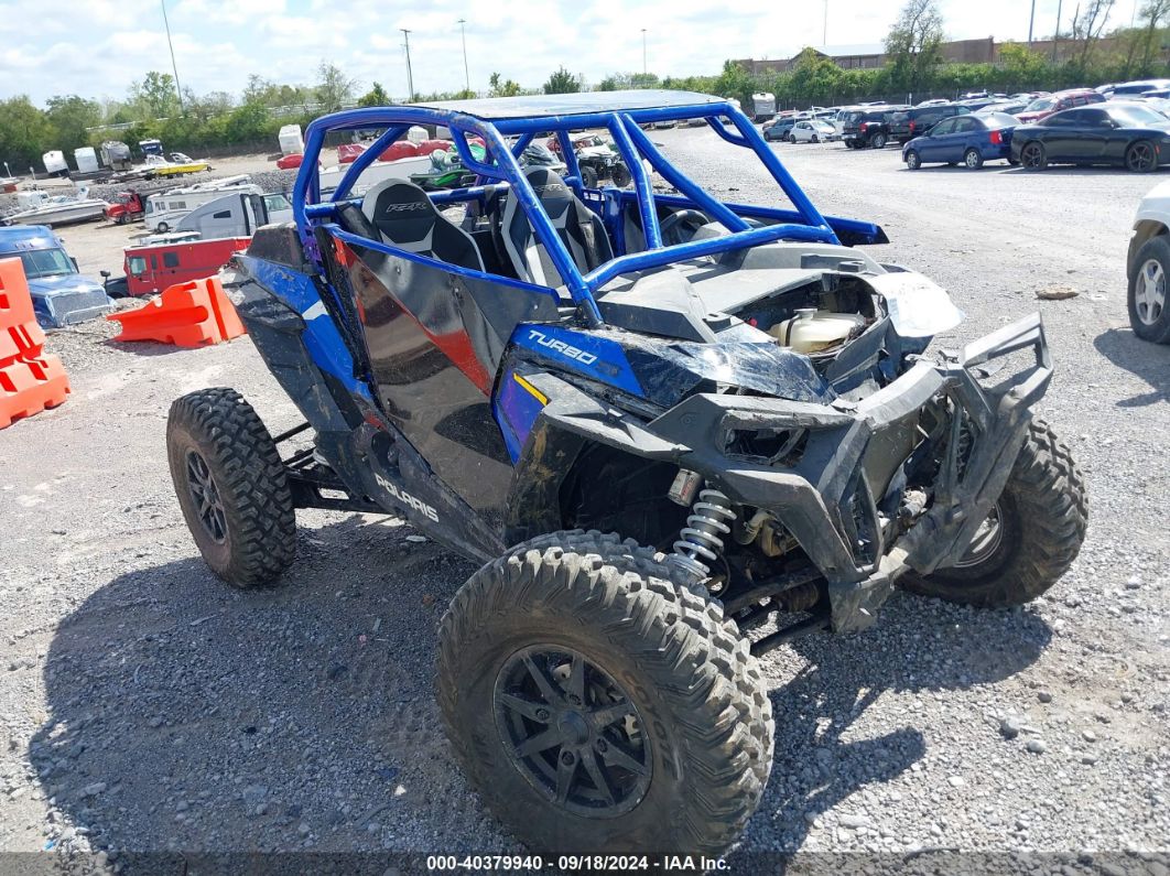 2021 POLARIS RZR TURBO S 4 VELOCITY Blue  Gasoline 3NSPAE921MF587117 photo #1