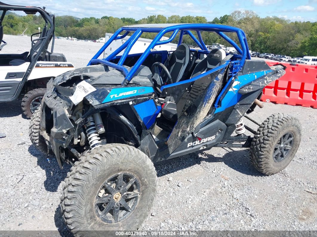 2021 POLARIS RZR TURBO S 4 VELOCITY Blue  Gasoline 3NSPAE921MF587117 photo #3