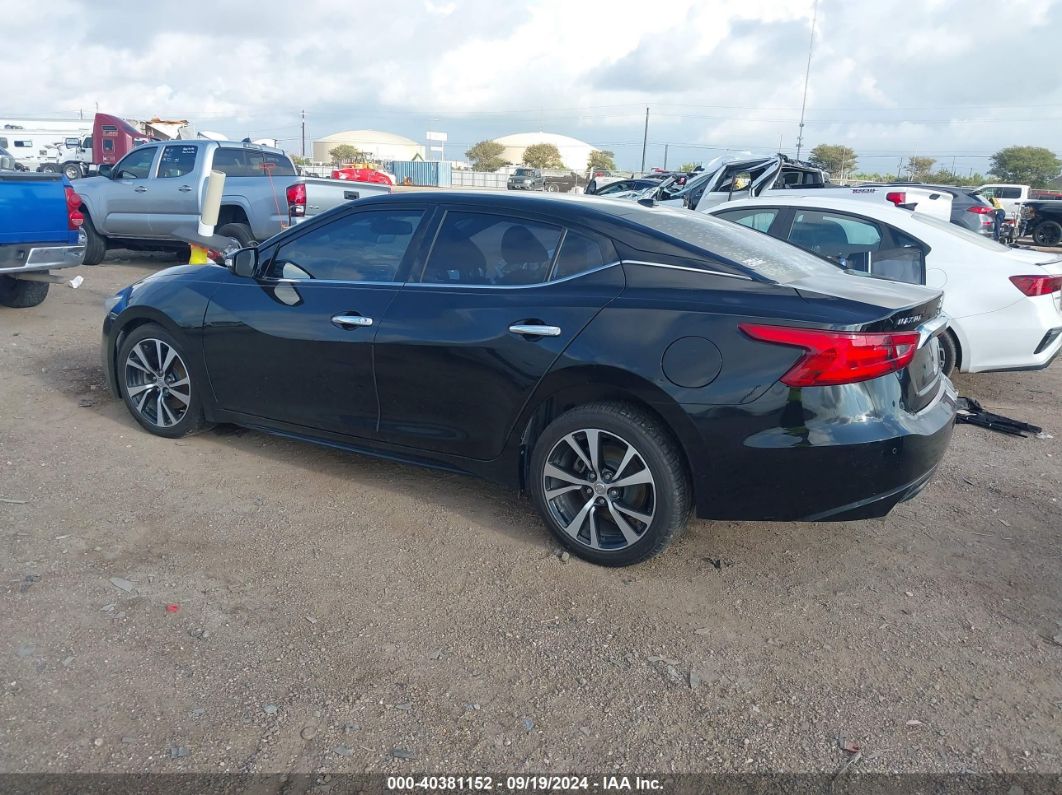 2018 NISSAN MAXIMA 3.5 SV Black  Gasoline 1N4AA6AP0JC389275 photo #4