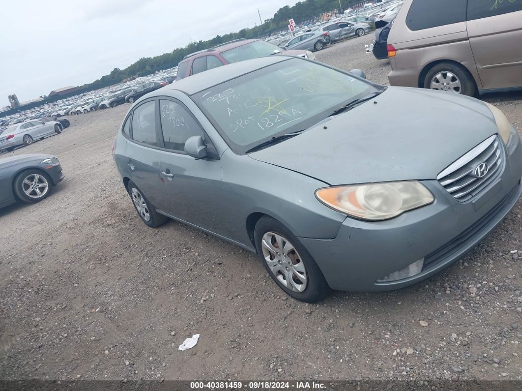 2010 HYUNDAI ELANTRA GLS Gray  Gasoline KMHDU4AD9AU841285 photo #1