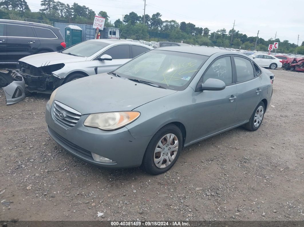 2010 HYUNDAI ELANTRA GLS Gray  Gasoline KMHDU4AD9AU841285 photo #3