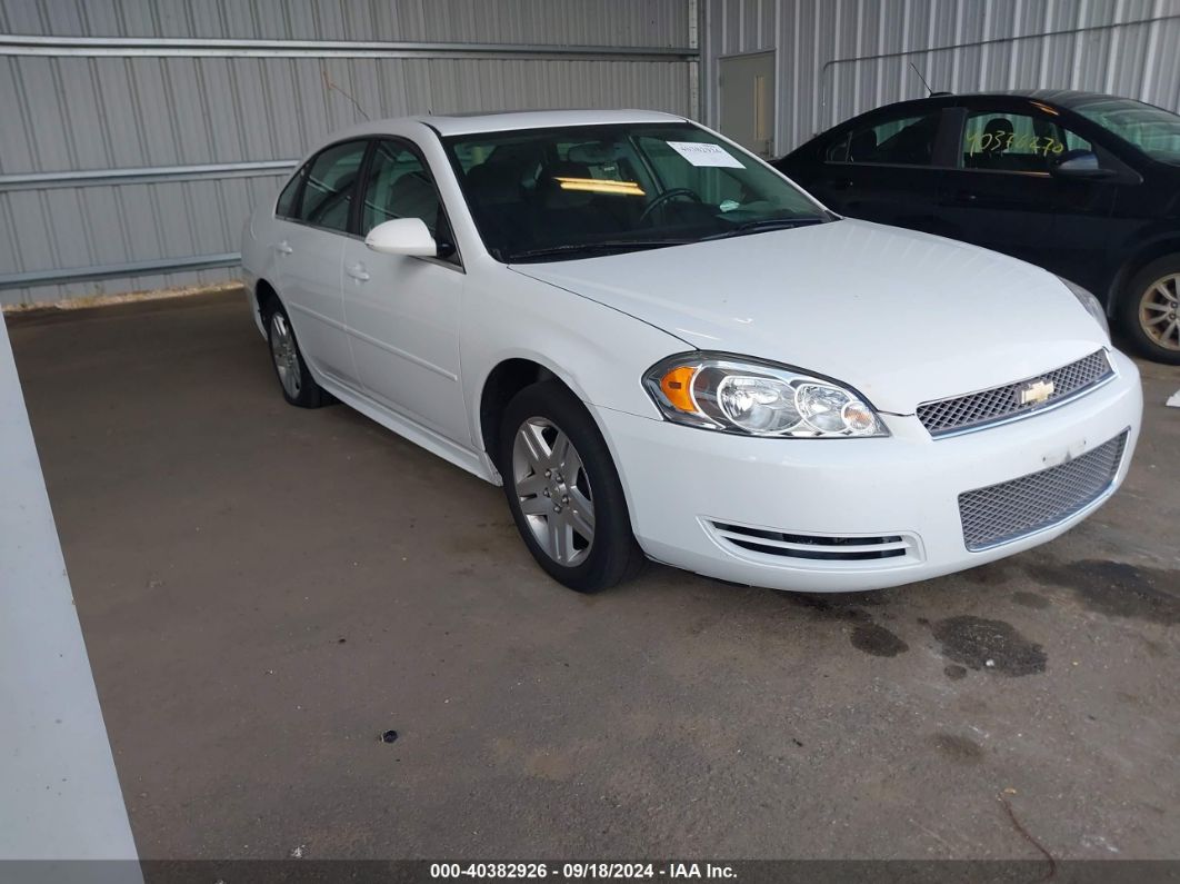 2014 CHEVROLET IMPALA LIMITED LT White  Gasoline 2G1WB5E37E1177864 photo #1