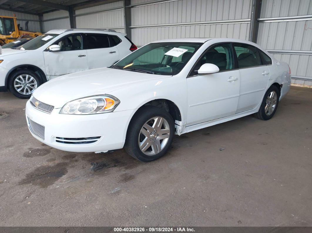 2014 CHEVROLET IMPALA LIMITED LT White  Gasoline 2G1WB5E37E1177864 photo #3