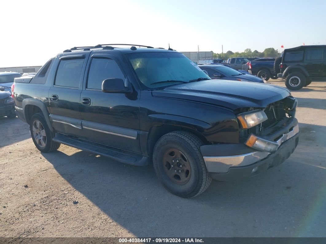 2004 CHEVROLET AVALANCHE 1500 Black  Gasoline 3GNEK12TX4G165267 photo #1