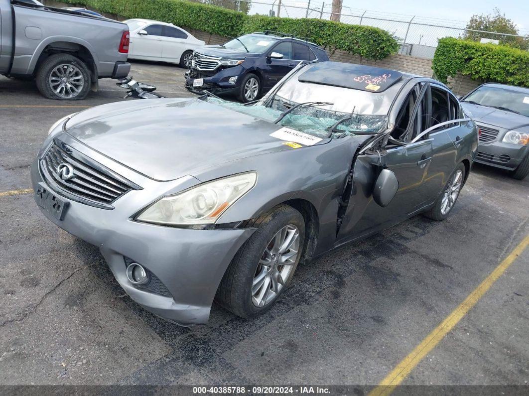 2012 INFINITI G37 JOURNEY Gray  Gasoline JN1CV6AP9CM936227 photo #3