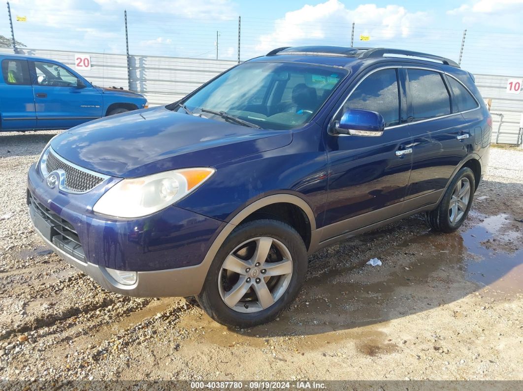 2010 HYUNDAI VERACRUZ LIMITED Blue  Gasoline KM8NU4CC7AU127616 photo #3