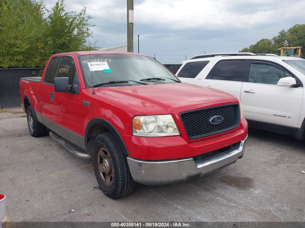 2004 FORD F-150 LARIAT/XL/XLT Red  Gasoline 1FTPX12524NC39860 photo #1