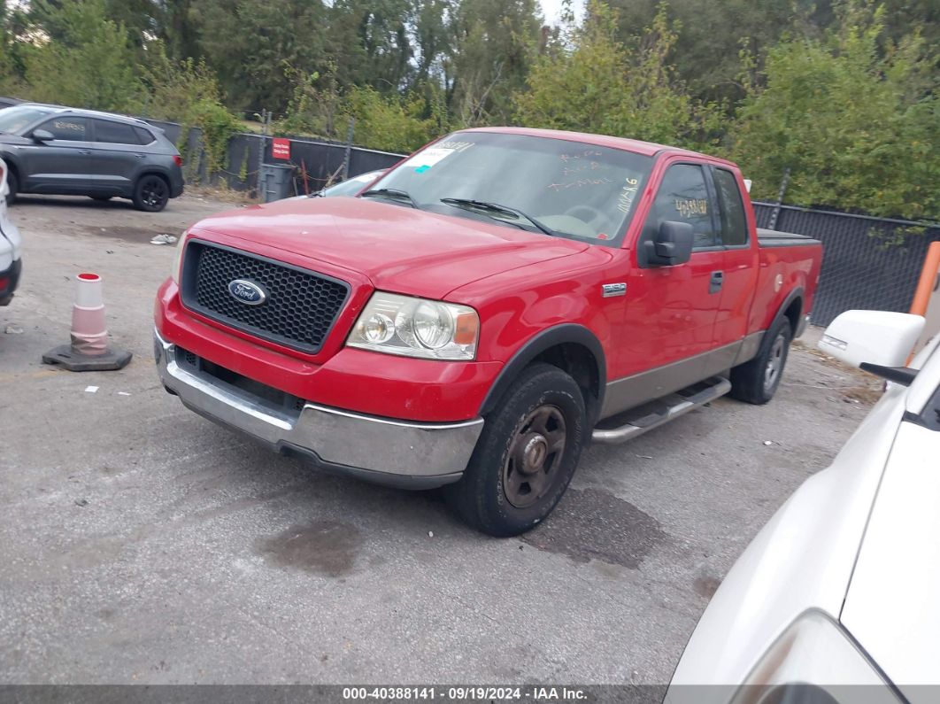 2004 FORD F-150 LARIAT/XL/XLT Red  Gasoline 1FTPX12524NC39860 photo #3