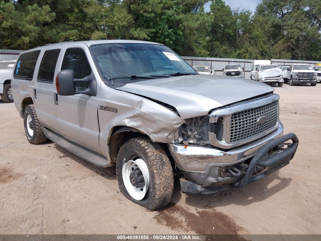 2004 FORD EXCURSION Silver  Gasoline 1FMNU41L94EB58318 photo #1