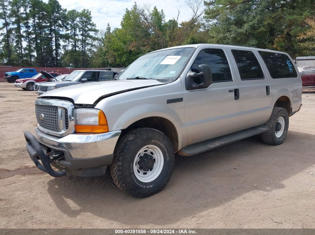 2004 FORD EXCURSION Silver  Gasoline 1FMNU41L94EB58318 photo #3