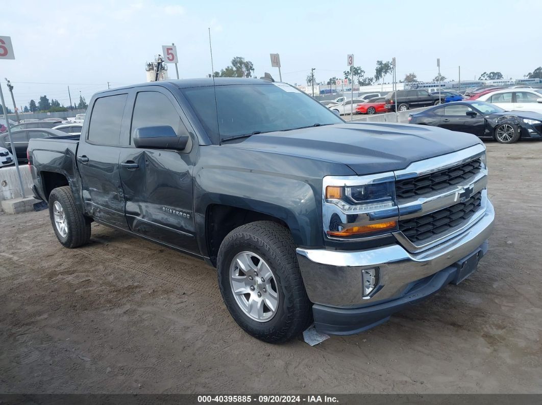 2018 CHEVROLET SILVERADO 1500 1LT Gray  Gasoline 3GCPCREC5JG548263 photo #1