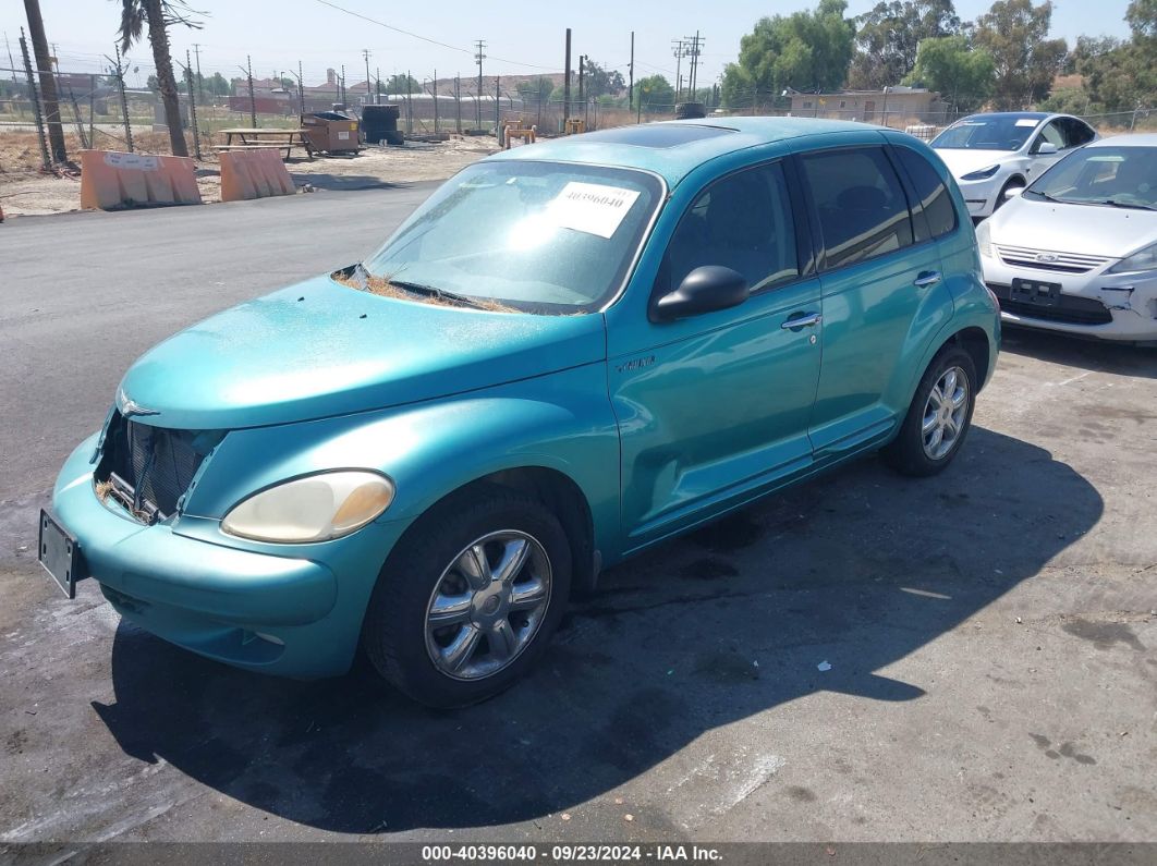 2004 CHRYSLER PT CRUISER LIMITED Teal  Gasoline 3C8FY68B84T216777 photo #3