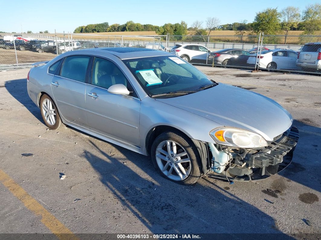 2014 CHEVROLET IMPALA LIMITED LTZ Silver  Gasoline 2G1WC5E30E1117602 photo #1