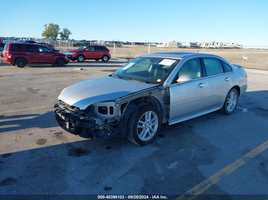 2014 CHEVROLET IMPALA LIMITED LTZ Silver  Gasoline 2G1WC5E30E1117602 photo #3