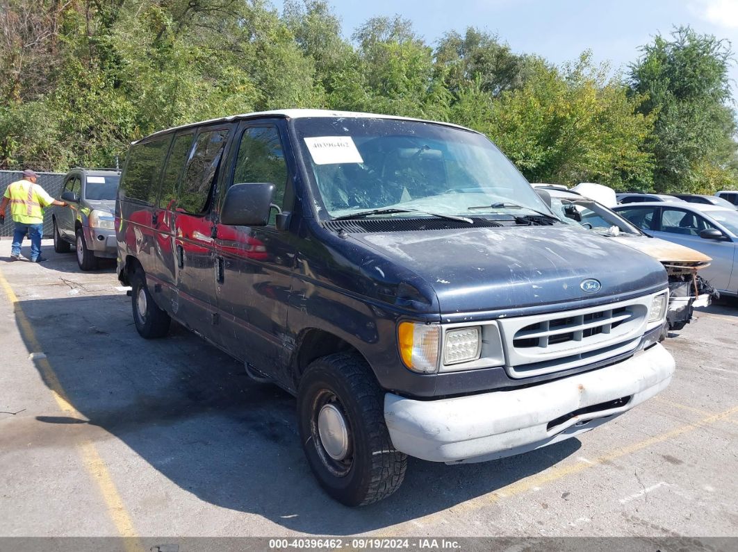 1999 FORD E-150 COMMERCIAL/RECREATIONAL Blue  Gasoline 1FTRE1426XHA34143 photo #1