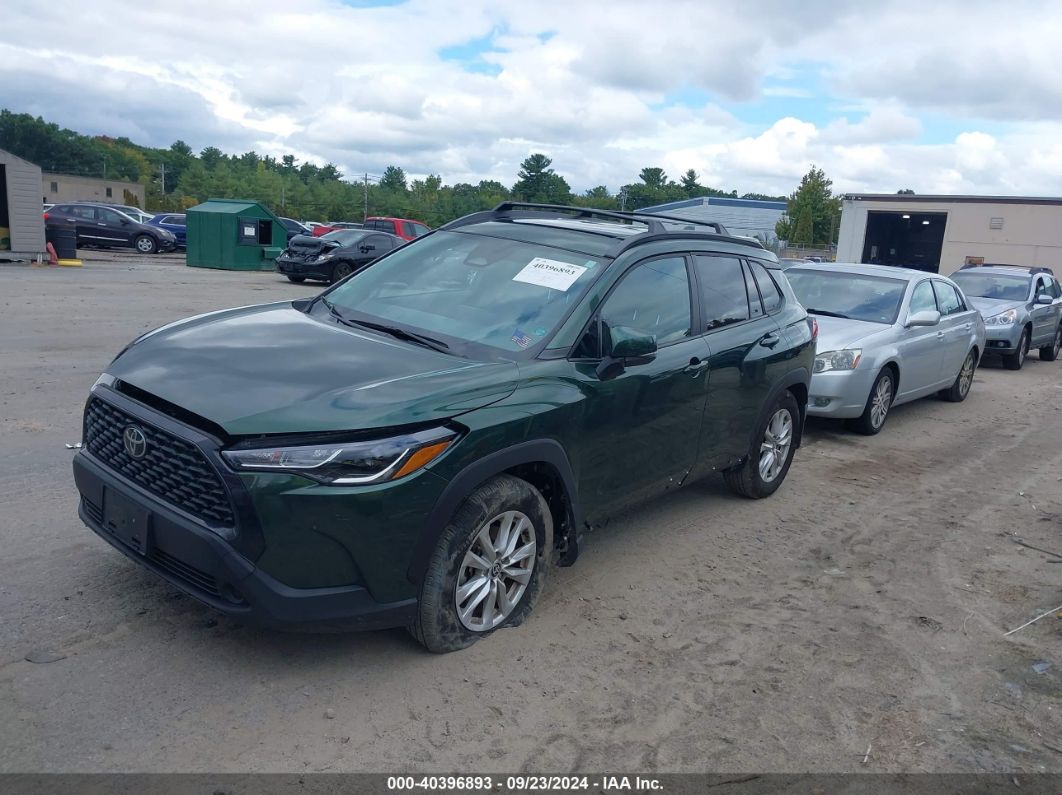 2023 TOYOTA COROLLA CROSS LE Green  Gasoline 7MUBAABG9PV066839 photo #3