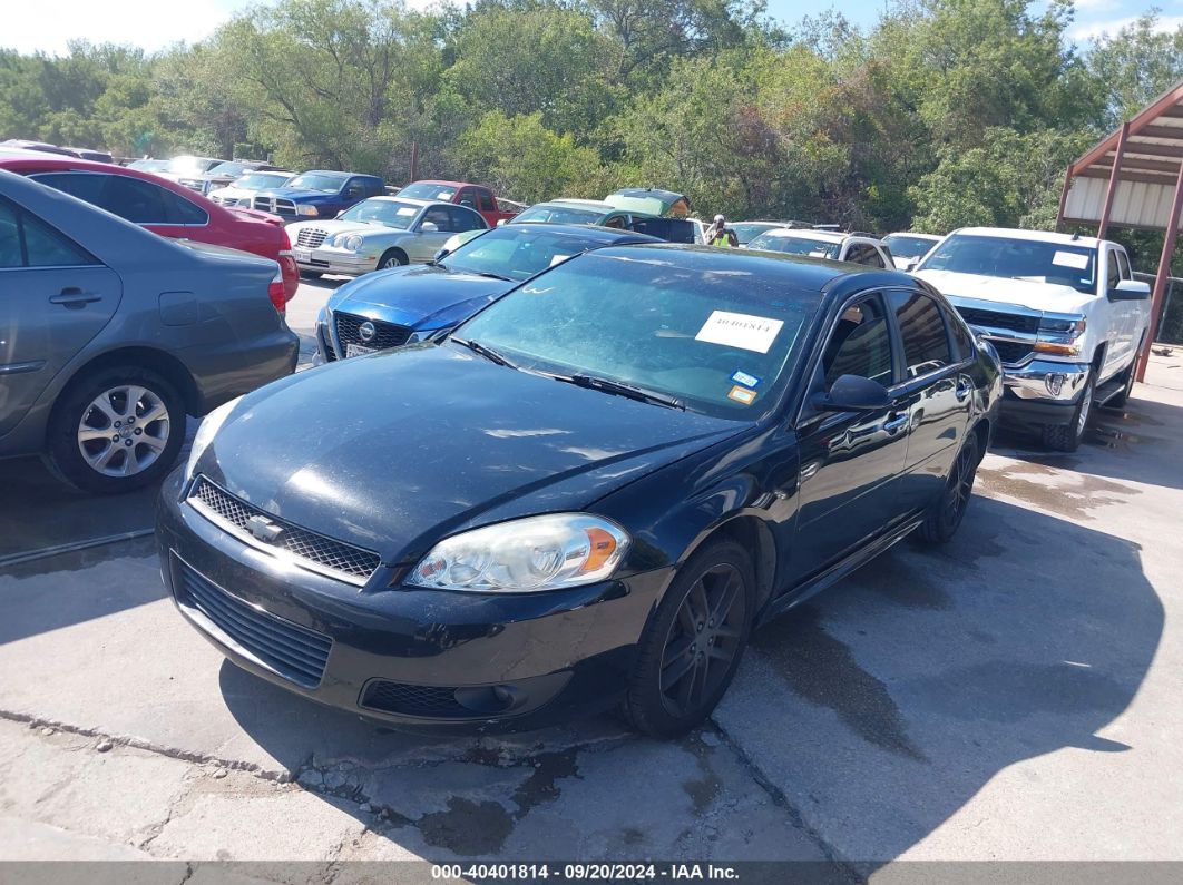 2016 CHEVROLET IMPALA LIMITED LTZ Black  Gasoline 2G1WC5E30G1174837 photo #3