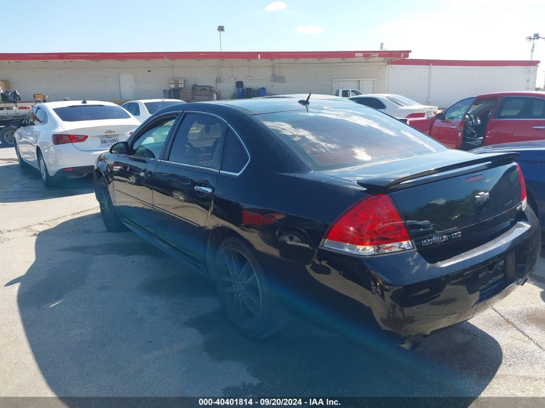 2016 CHEVROLET IMPALA LIMITED LTZ Black  Gasoline 2G1WC5E30G1174837 photo #4