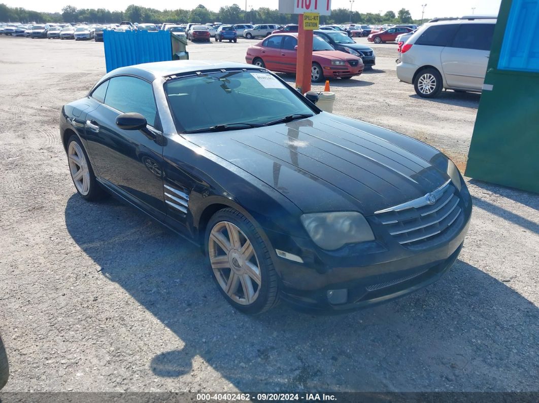 2004 CHRYSLER CROSSFIRE Black  Gasoline 1C3AN69L44X003264 photo #1