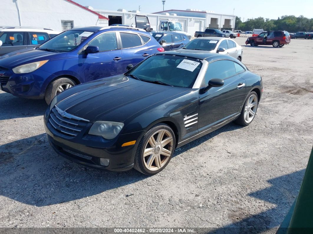 2004 CHRYSLER CROSSFIRE Black  Gasoline 1C3AN69L44X003264 photo #3