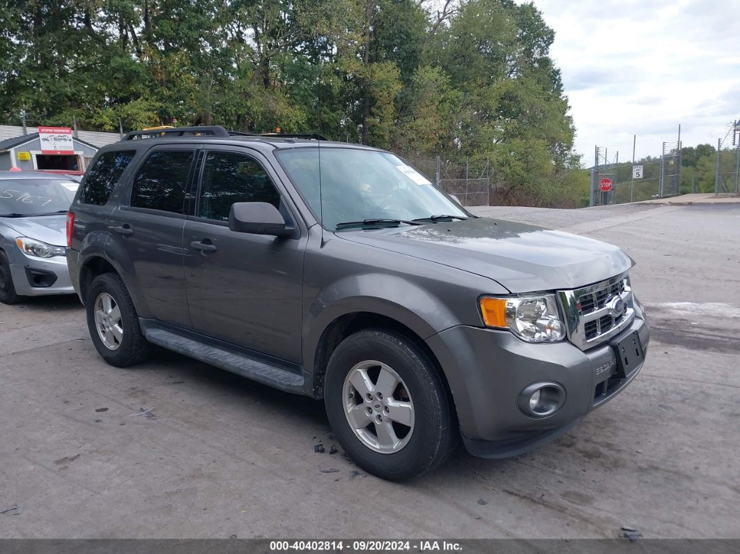 2010 FORD ESCAPE XLT Gray  Flexible Fuel 1FMCU9DG6AKA02656 photo #1