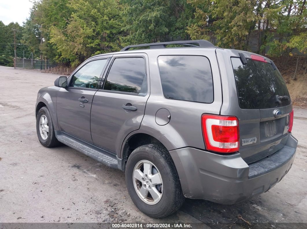 2010 FORD ESCAPE XLT Gray  Flexible Fuel 1FMCU9DG6AKA02656 photo #4