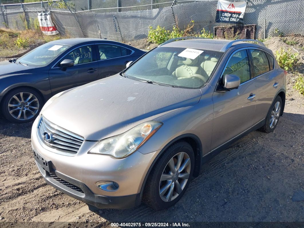 2010 INFINITI EX35 JOURNEY Champagne  Gasoline JN1AJ0HR3AM754771 photo #3