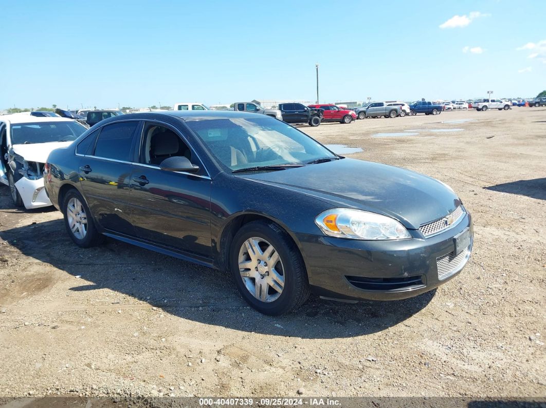 2016 CHEVROLET IMPALA LIMITED LT Gray  Gasoline 2G1WB5E39G1167677 photo #1