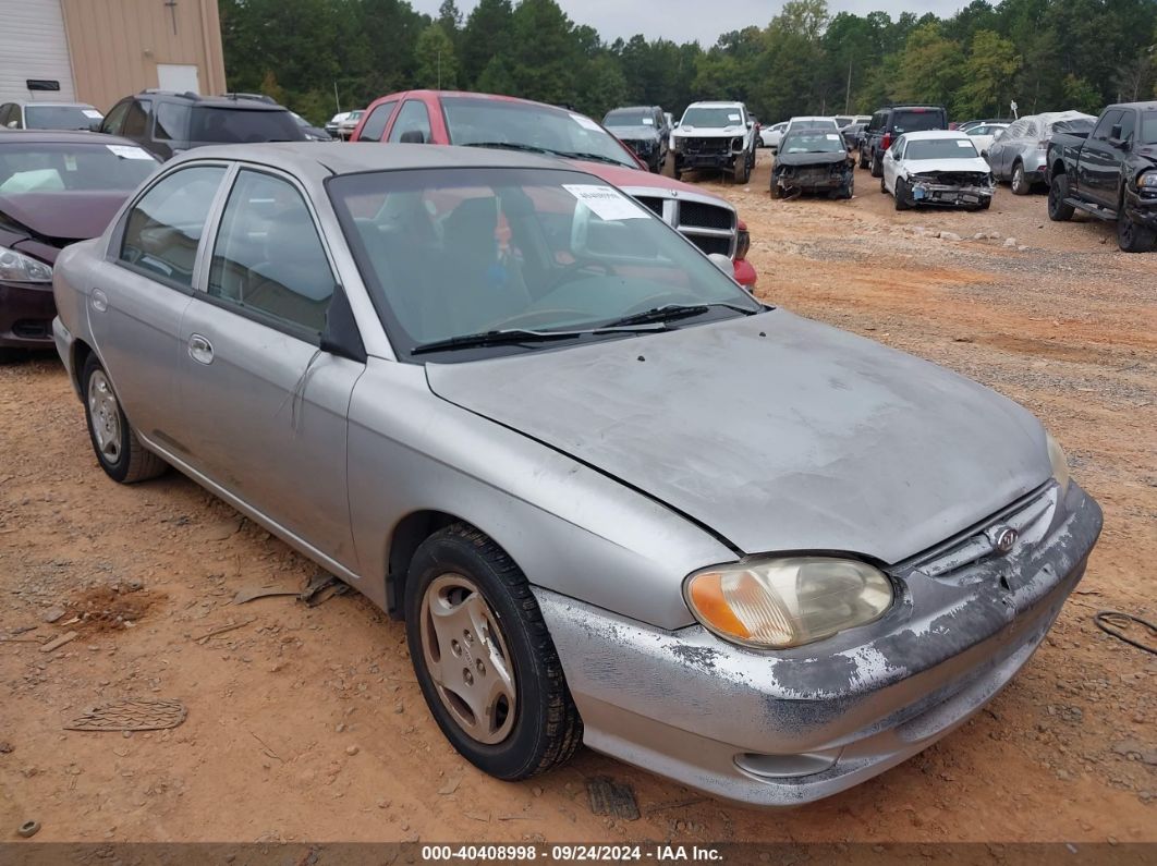 2001 KIA SEPHIA LS Teal  Gasoline KNAFB121315045709 photo #1