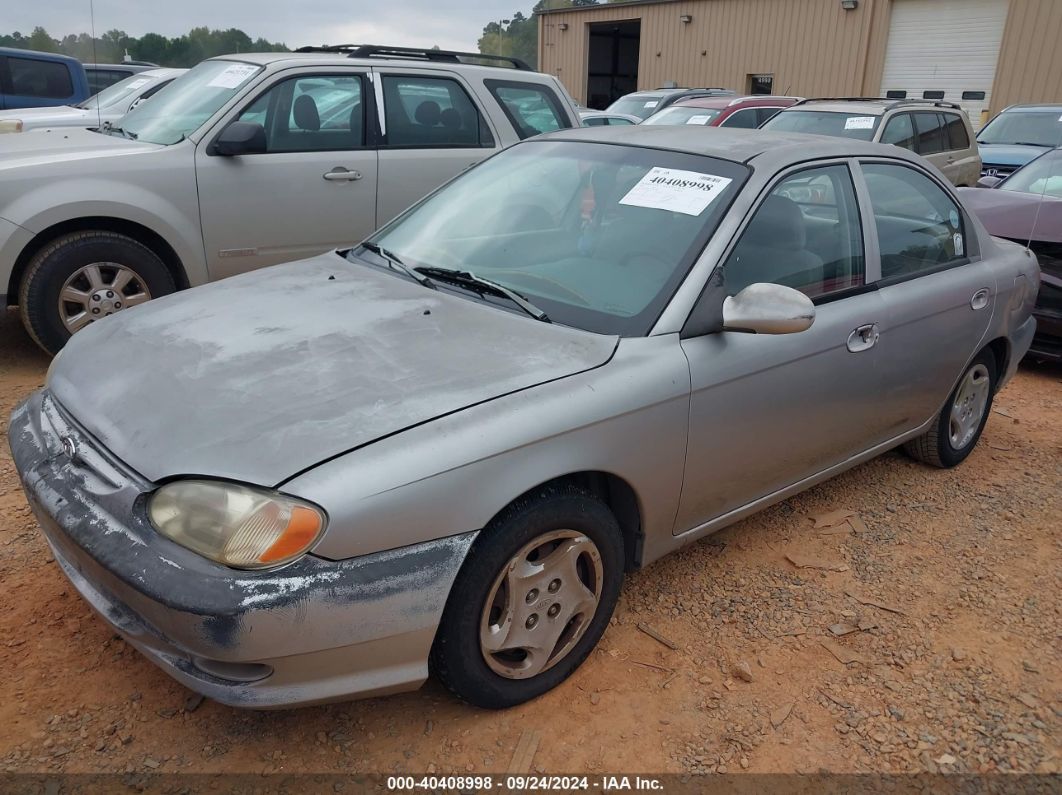 2001 KIA SEPHIA LS Teal  Gasoline KNAFB121315045709 photo #3