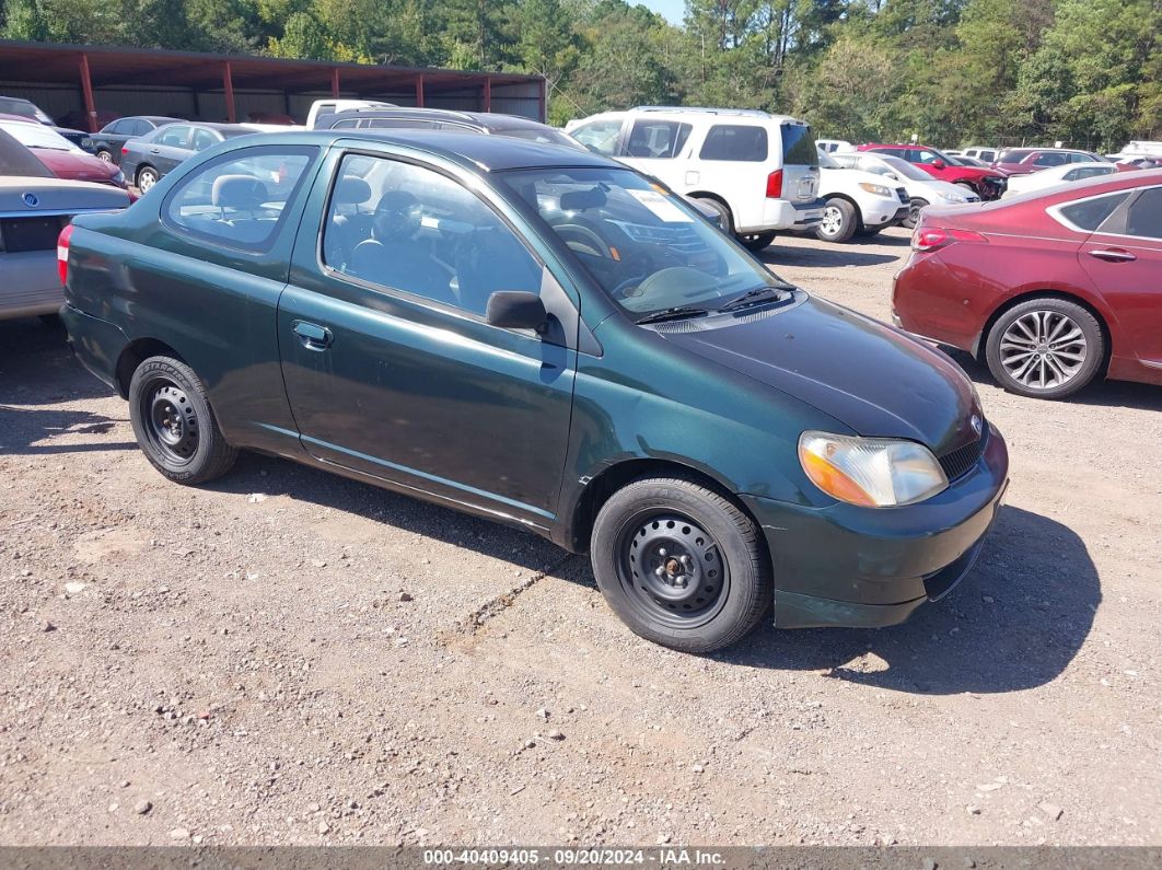 2001 TOYOTA ECHO Green  Gasoline JTDAT123010133724 photo #1