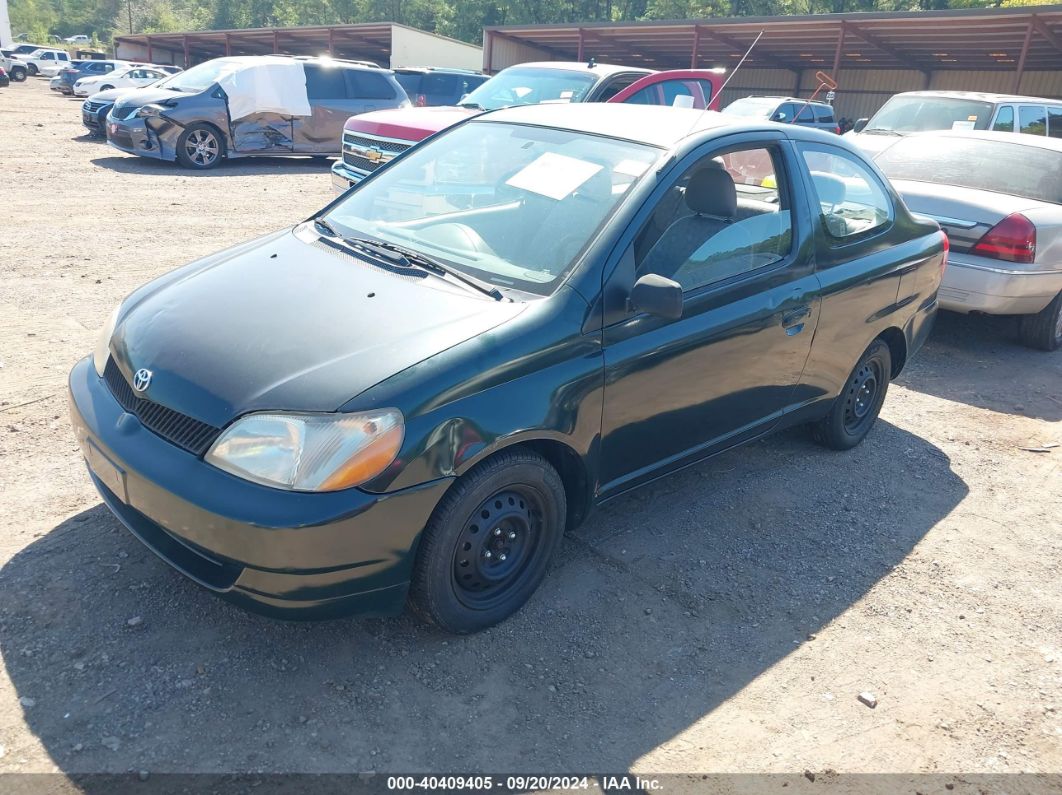 2001 TOYOTA ECHO Green  Gasoline JTDAT123010133724 photo #3