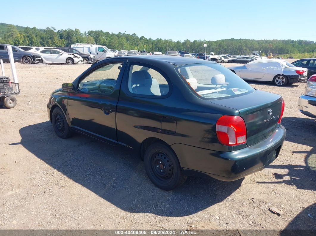 2001 TOYOTA ECHO Green  Gasoline JTDAT123010133724 photo #4