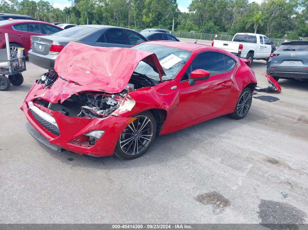 2014 SCION FR-S BASE (A6) Red  Gasoline JF1ZNAA16E8709343 photo #3