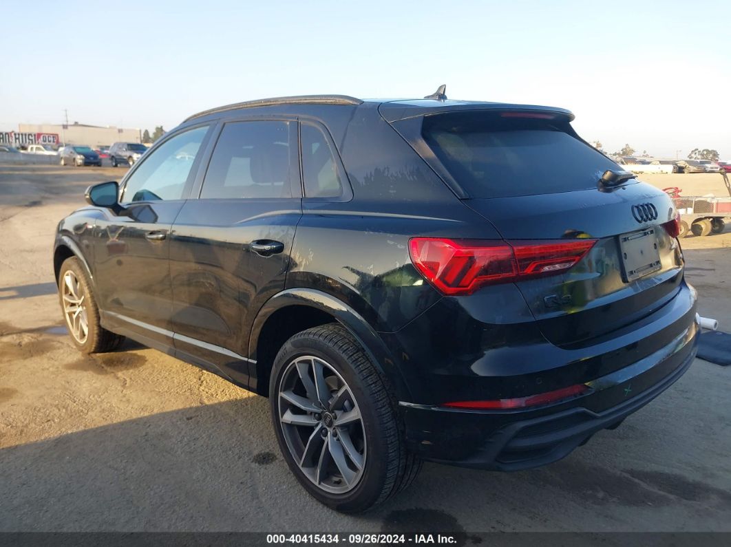 2023 AUDI Q3 PREMIUM 45 TFSI S LINE QUATTRO TIPTRONIC Black  Gasoline WA1DECF34P1072291 photo #4