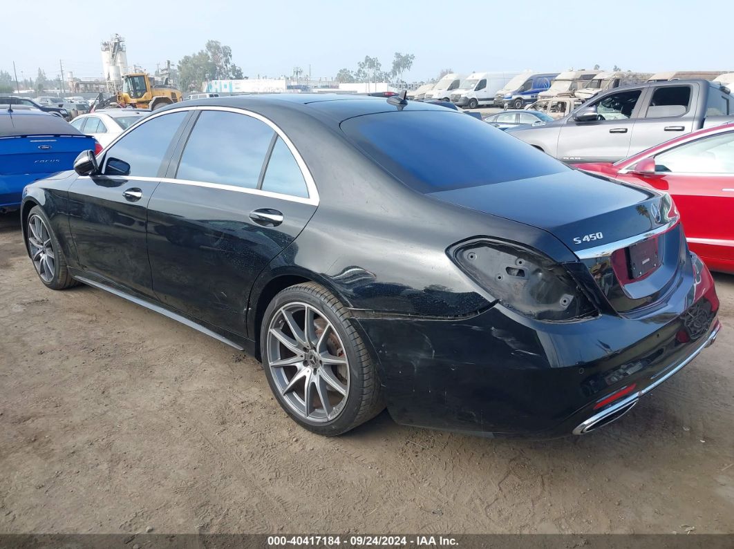 2018 MERCEDES-BENZ S 450 4MATIC Black  Gasoline WDDUG6GB9JA383560 photo #4