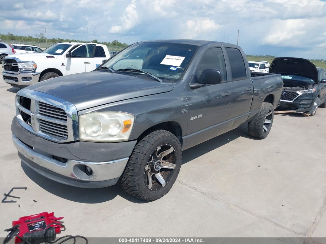 2008 DODGE RAM 1500 SLT Gray  Gasoline 1D7HA18228S600035 photo #3