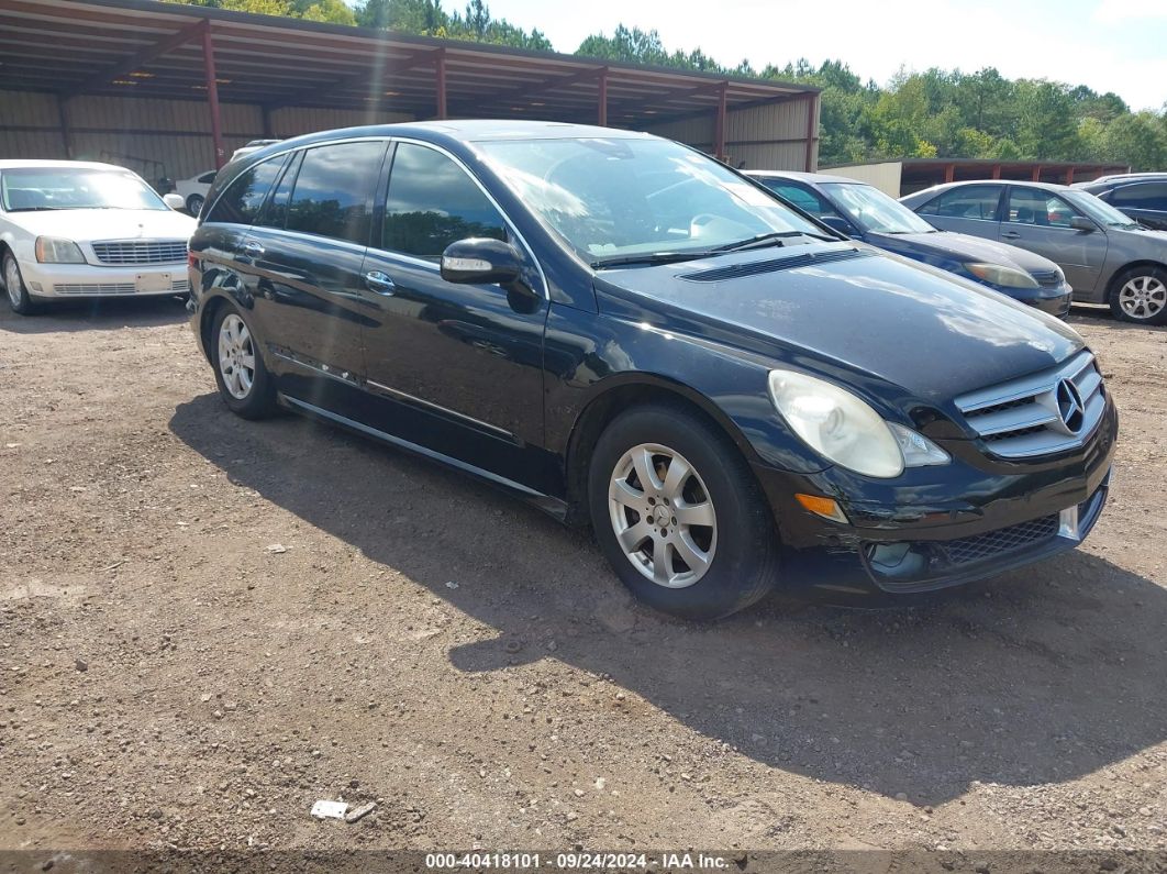 2007 MERCEDES-BENZ R 350 4MATIC Black  Gasoline 4JGCB65E37A058621 photo #1