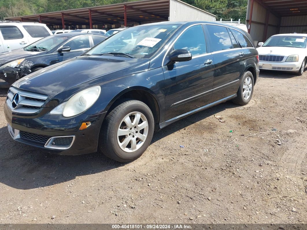 2007 MERCEDES-BENZ R 350 4MATIC Black  Gasoline 4JGCB65E37A058621 photo #3