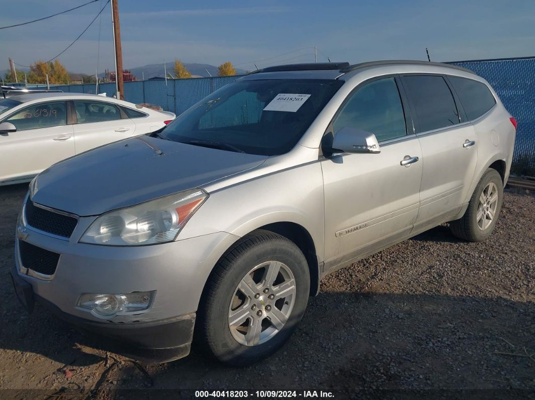 2009 CHEVROLET TRAVERSE LT Silver  Gasoline 1GNEV23D49S151059 photo #3