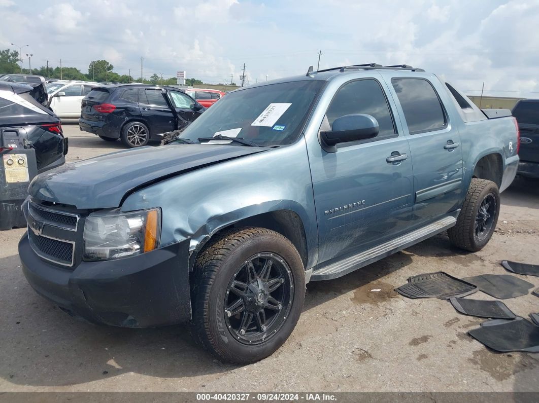 2011 CHEVROLET AVALANCHE 1500 LS Blue  Flexible Fuel 3GNMCEE04BG308941 photo #3