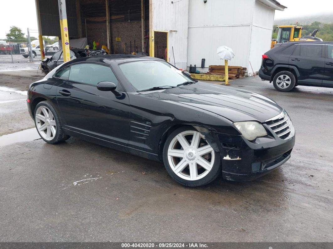 2005 CHRYSLER CROSSFIRE Black  Gasoline 1C3AN59L75X031992 photo #1