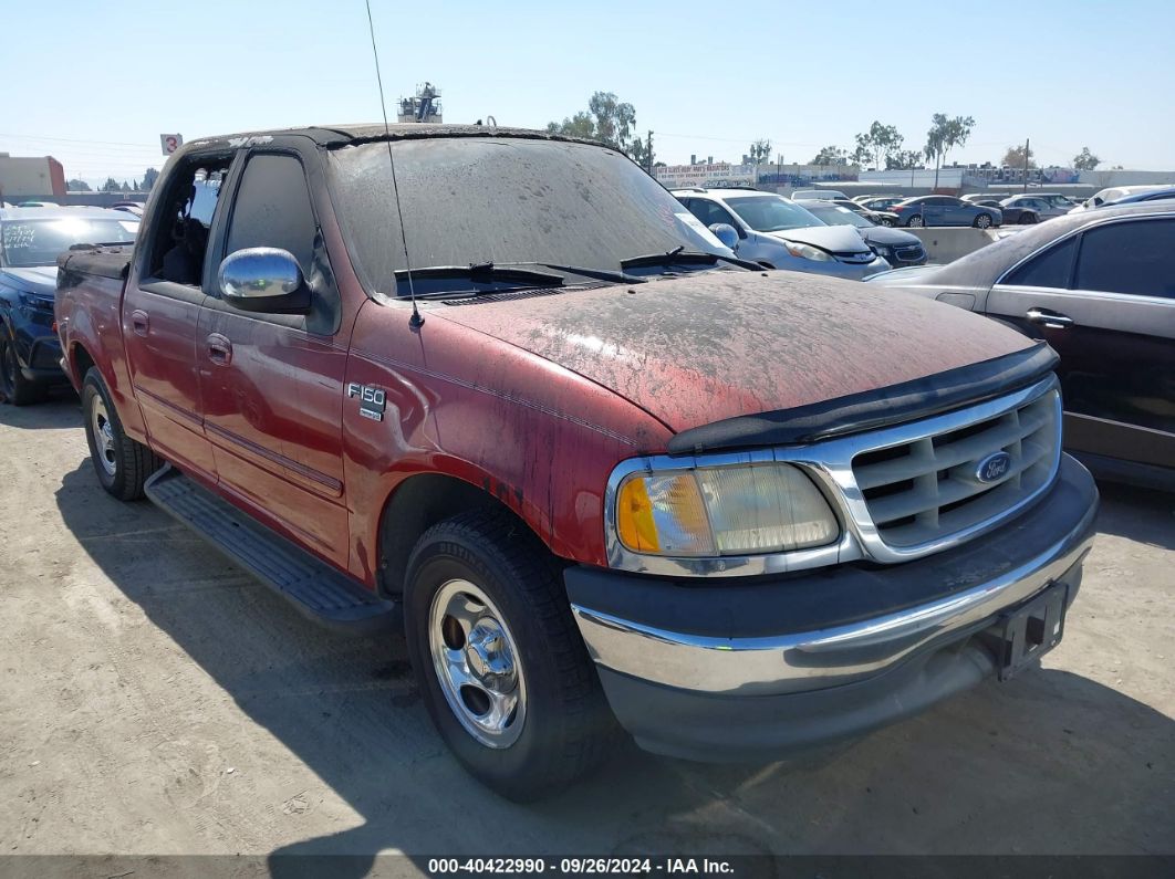 2001 FORD F-150 HARLEY-DAVIDSON EDITION/KING RANCH EDITION/LARIAT/XLT Red  Gasoline 1FTRW07L21KF30210 photo #1