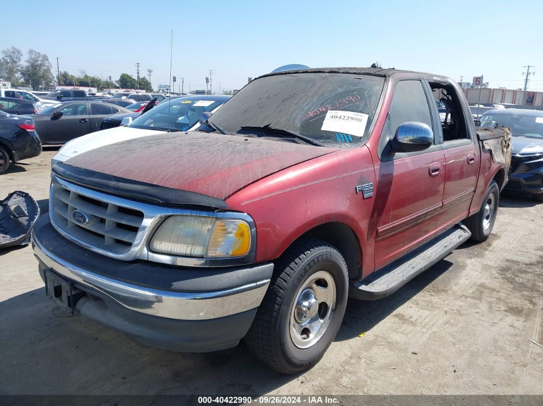 2001 FORD F-150 HARLEY-DAVIDSON EDITION/KING RANCH EDITION/LARIAT/XLT Red  Gasoline 1FTRW07L21KF30210 photo #3